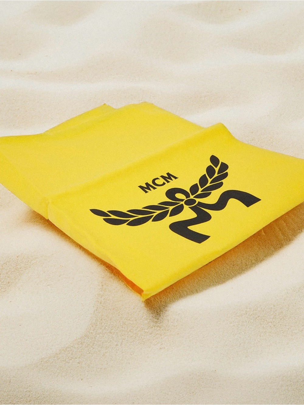 💛 NEW MCM large wallet Dustbag cotton / logo